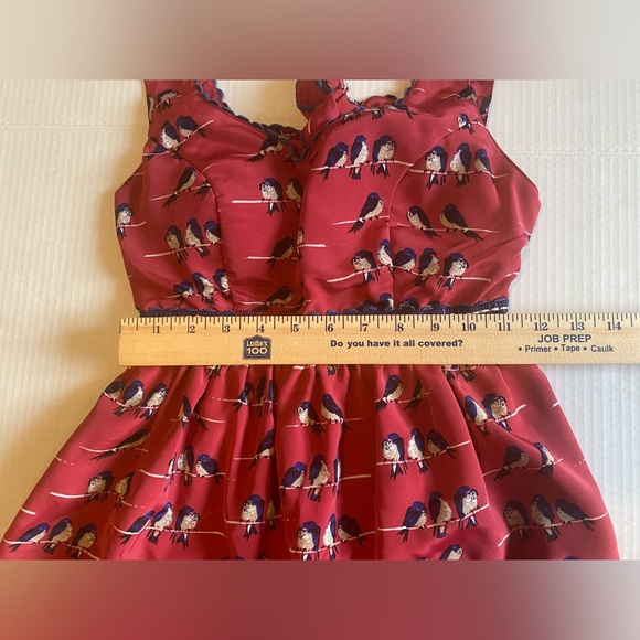 Judith March Womens Small Birds Dress - Picture 4 of 5